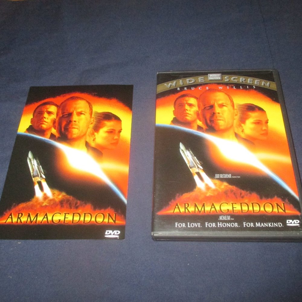 Armageddon (DVD, 1999, Widescreen) Bruce Willis
